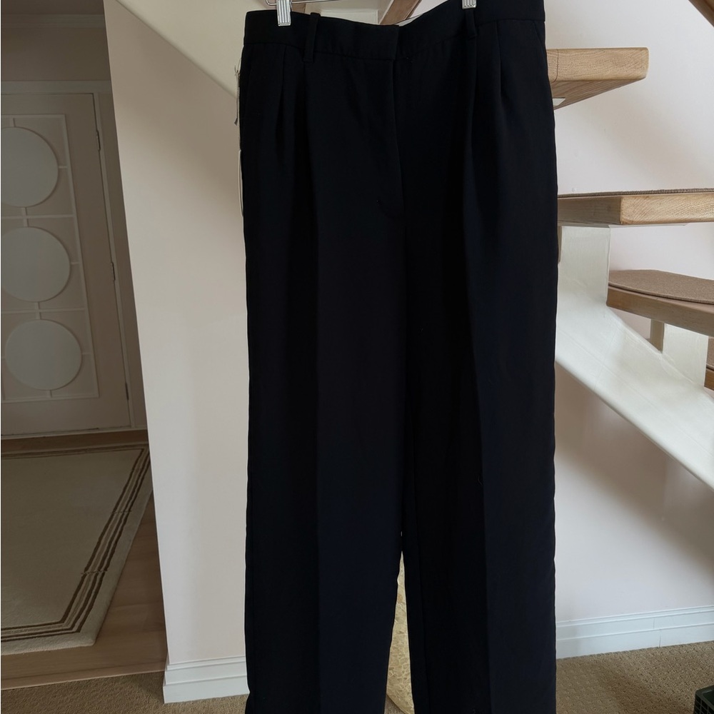Aritzia Wilfred Classic Black Trousers